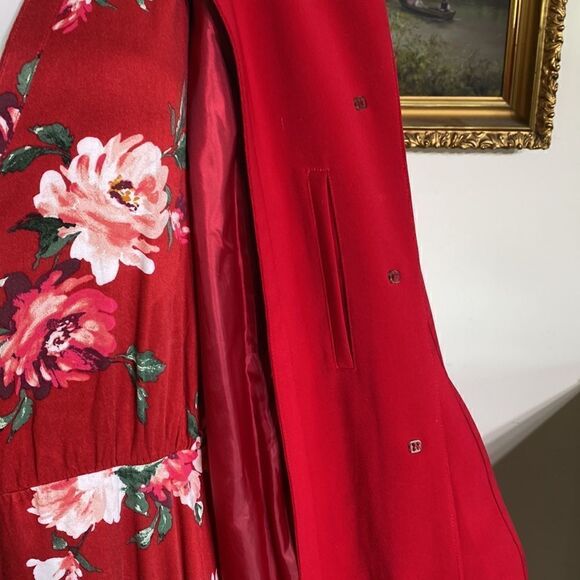 London Fog Oversized Maxi Length Trench Coat - Picture 10 of 13